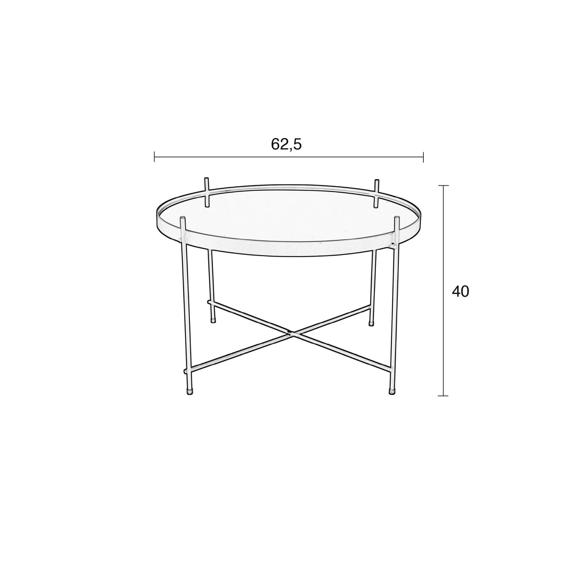 table d’appoint noire cupidon – taille m 11 table d’appoint noire cupidon – taille m – image 11