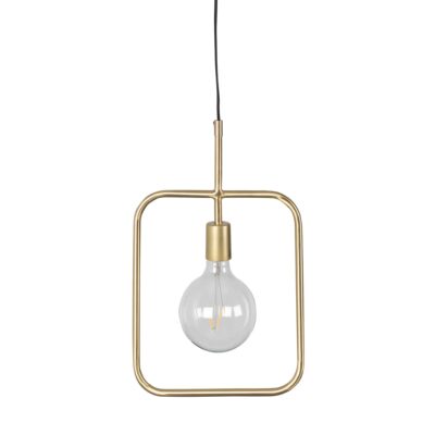 home 52 suspension cubo - laiton