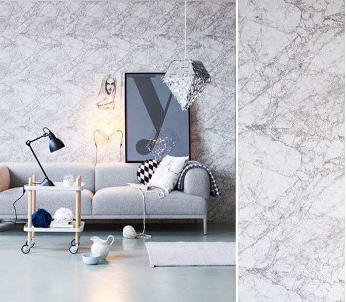 papier peint - marbre gris 2 papier peint - marbre gris