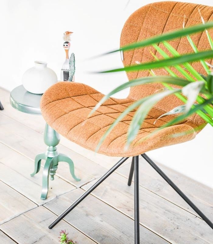 chaise omg - cognac 4 chaise omg - camel