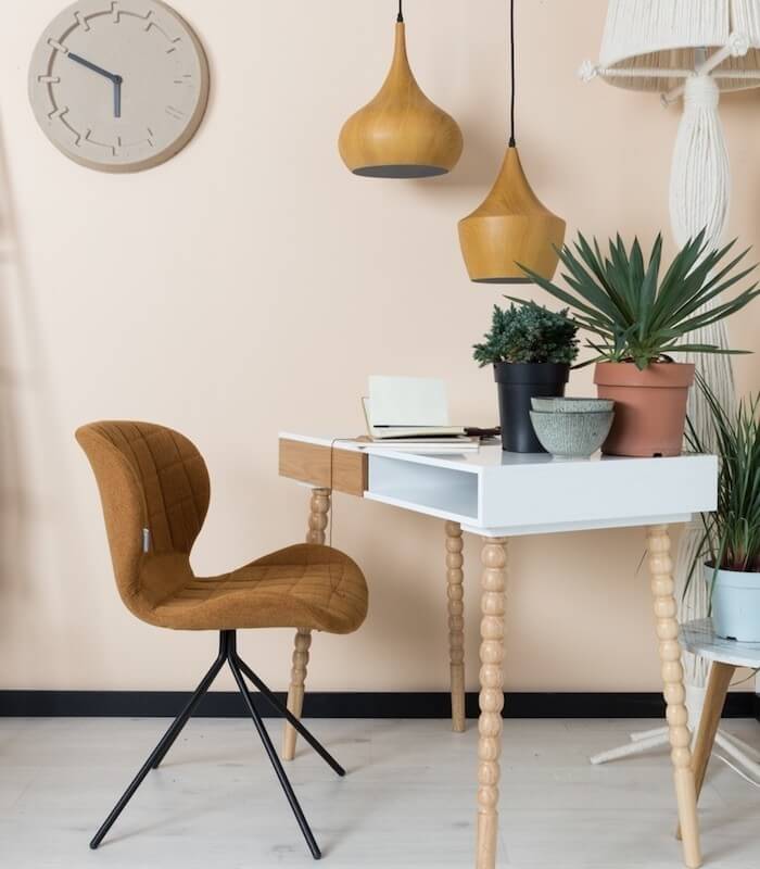 chaise omg - cognac 12 chaise omg - camel