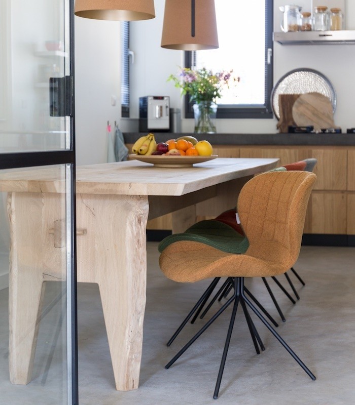 chaise omg - cognac 13 chaise omg - camel