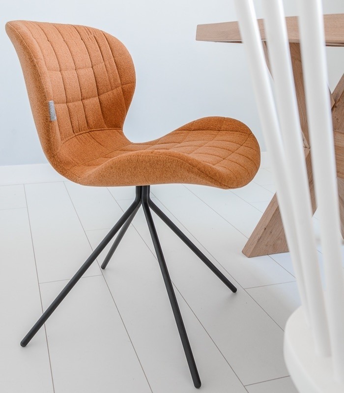 chaise omg - cognac 14 chaise omg - camel