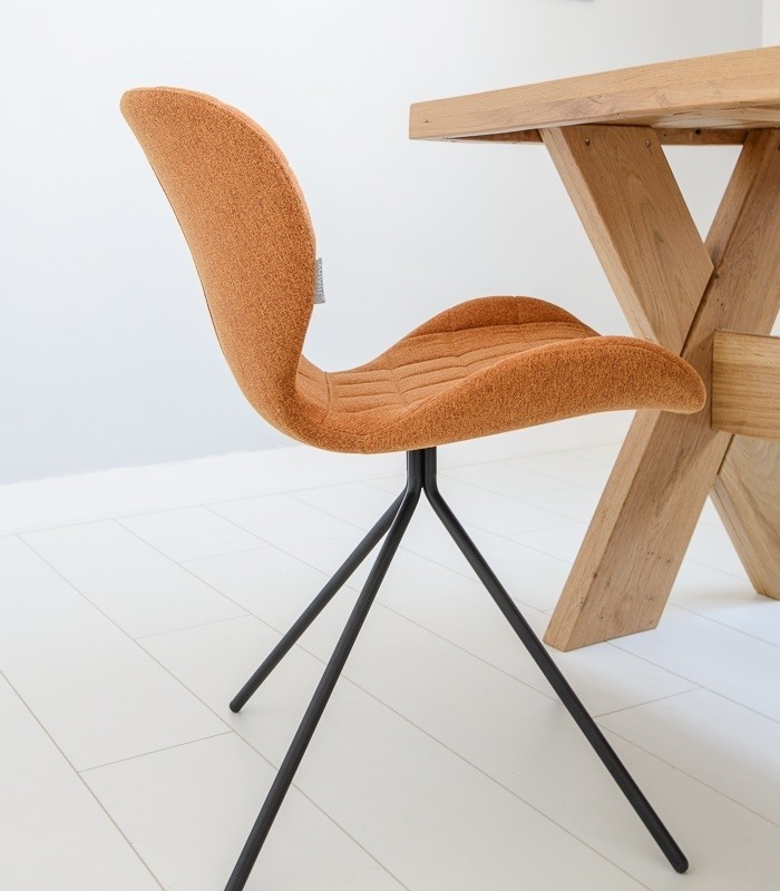 chaise omg - cognac 15 chaise omg - camel