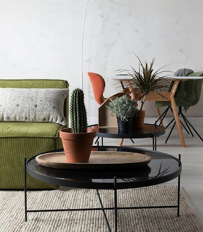 table d’appoint noire cupidon – taille m 3 table d'appoint noir cupidon - m