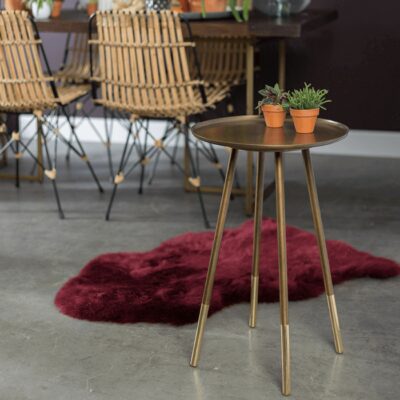 table d'appoint eliot - laiton