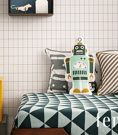 papier-peint grid - black & white