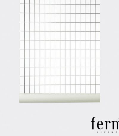 papier-peint grid - black & white