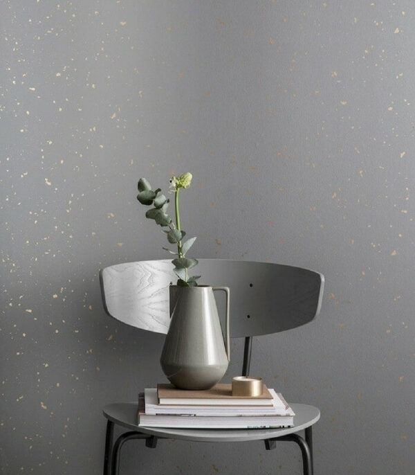 papier-peint confetti - gris