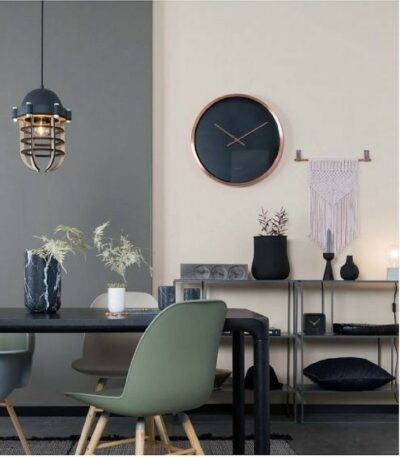 grande horloge time bandit ø60 cm - rose