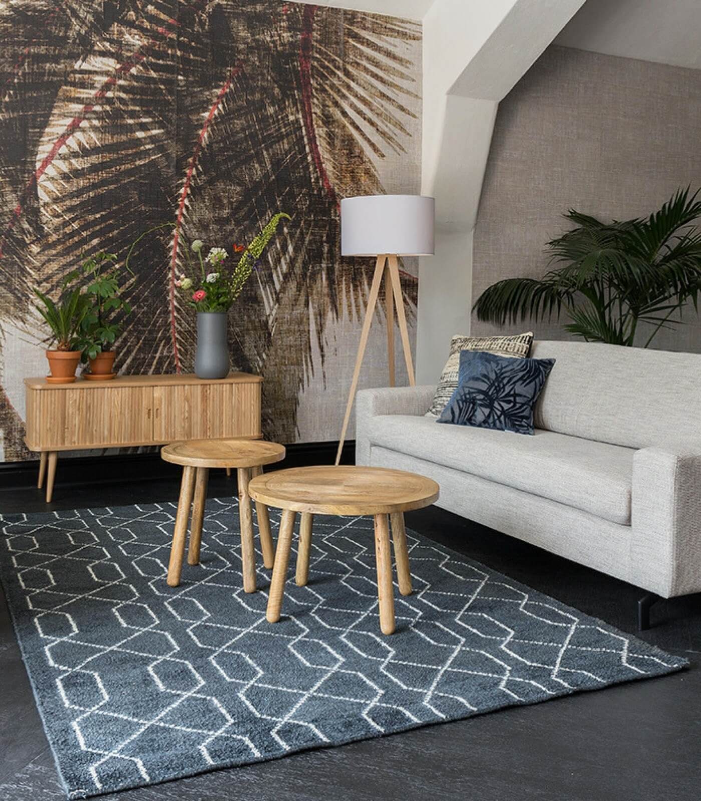 tapis mars indigo - 170 x 240 cm 4 tapis mars indigo - 170 x 240 cm – image 4