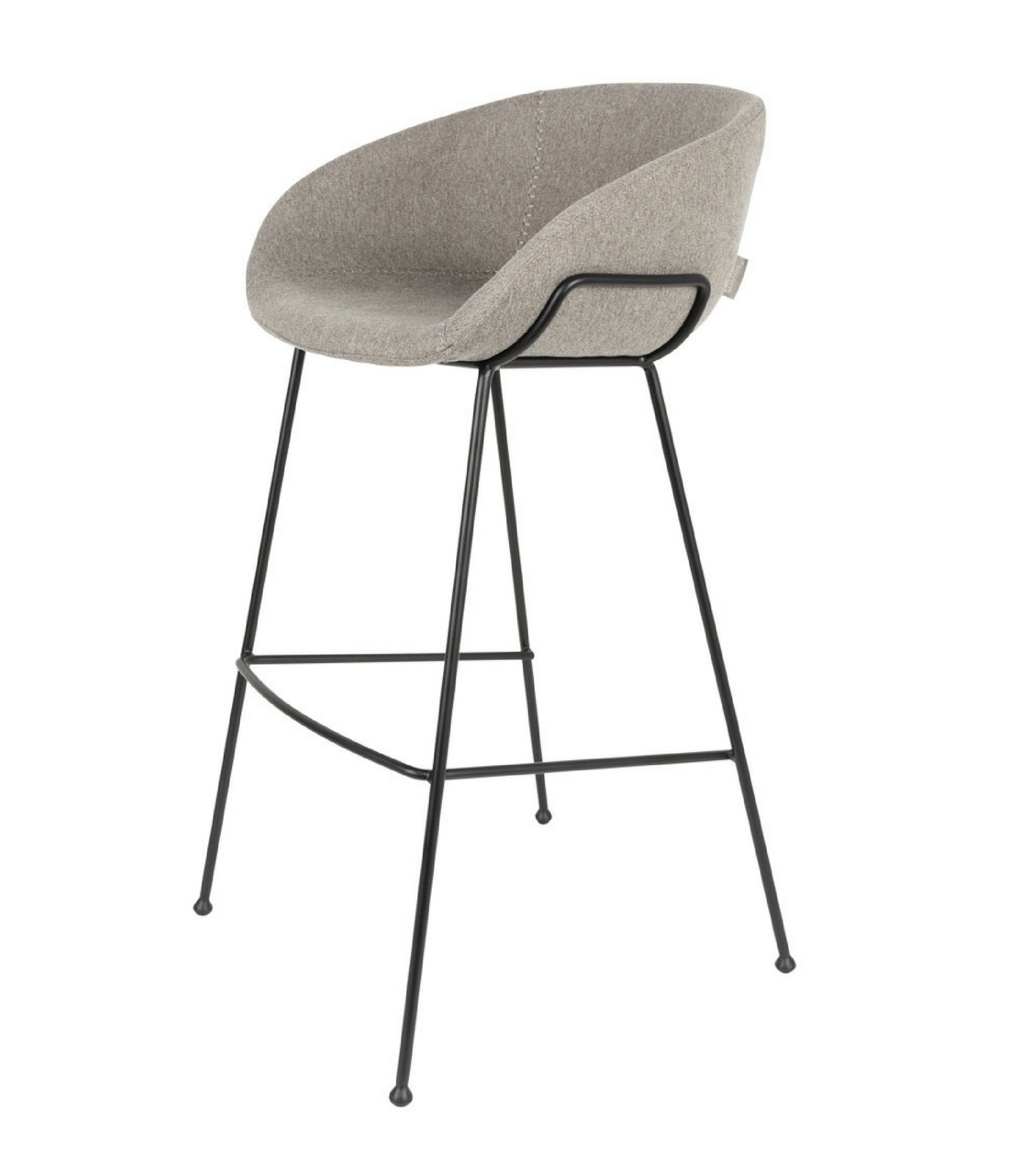 tabouret de bar feston - gris 6 tabouret de bar feston - gris – image 6