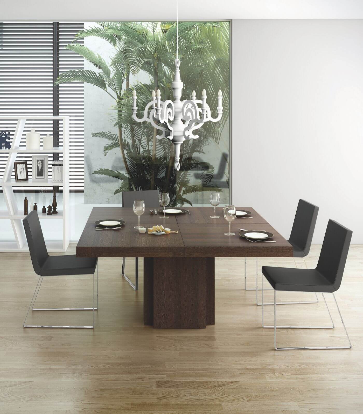 table à manger fly - l 130 x p 130 cm 4 table à manger fly - l 130 x p 130 cm – image 4