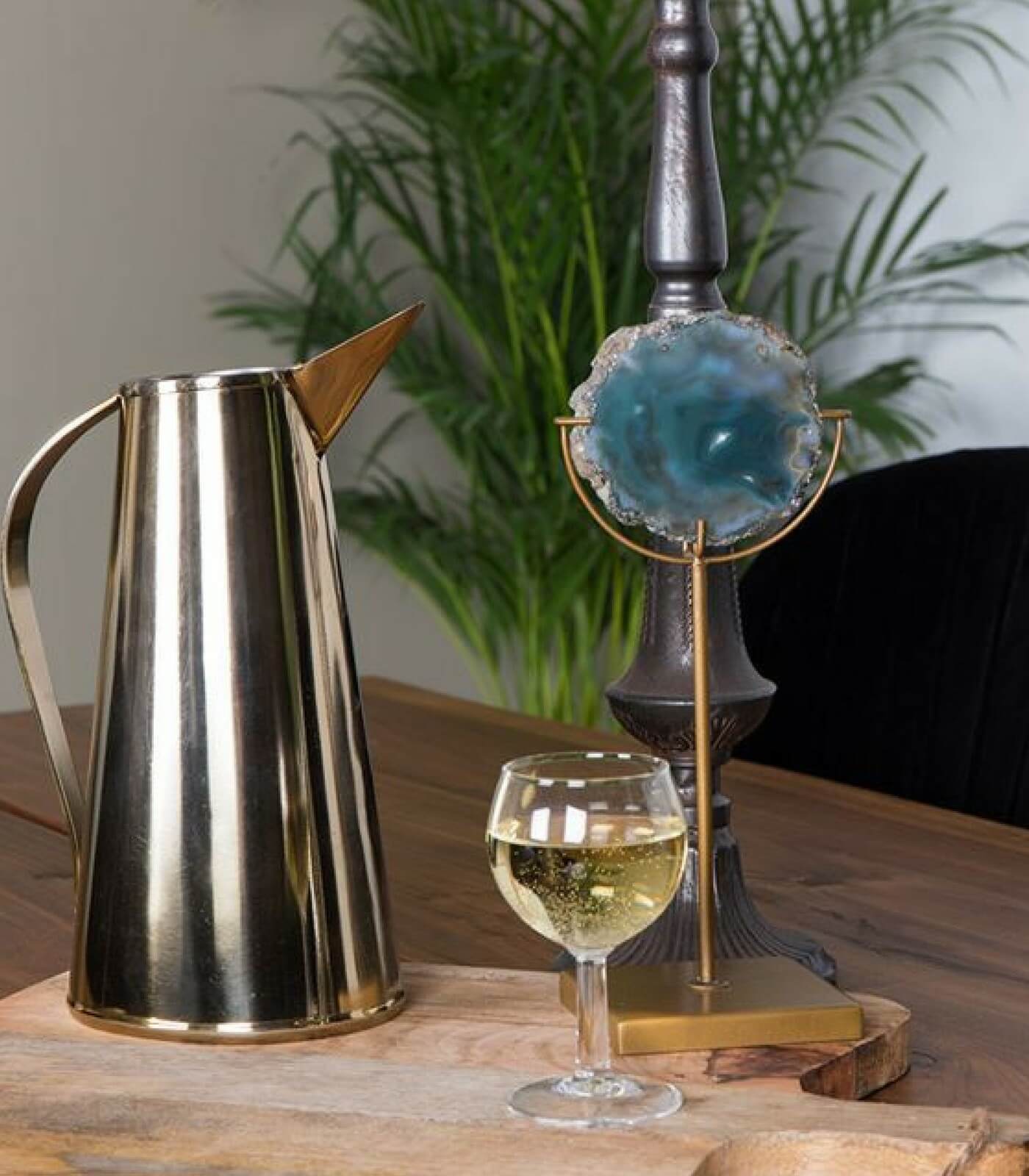 bougeoir agate - vert 4 bougeoir agate - vert – image 4