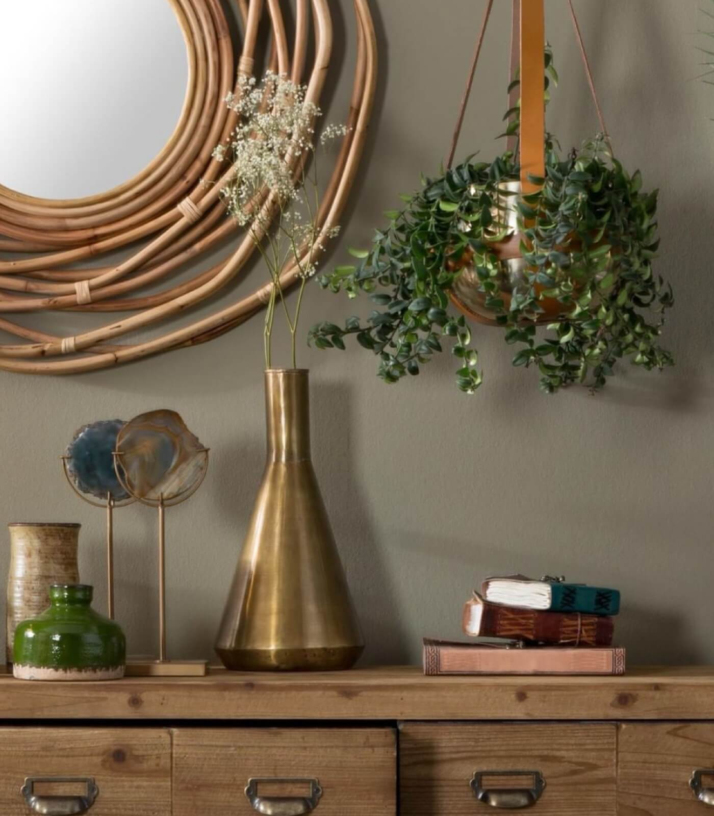 bougeoir agate - vert 6 bougeoir agate - vert – image 6