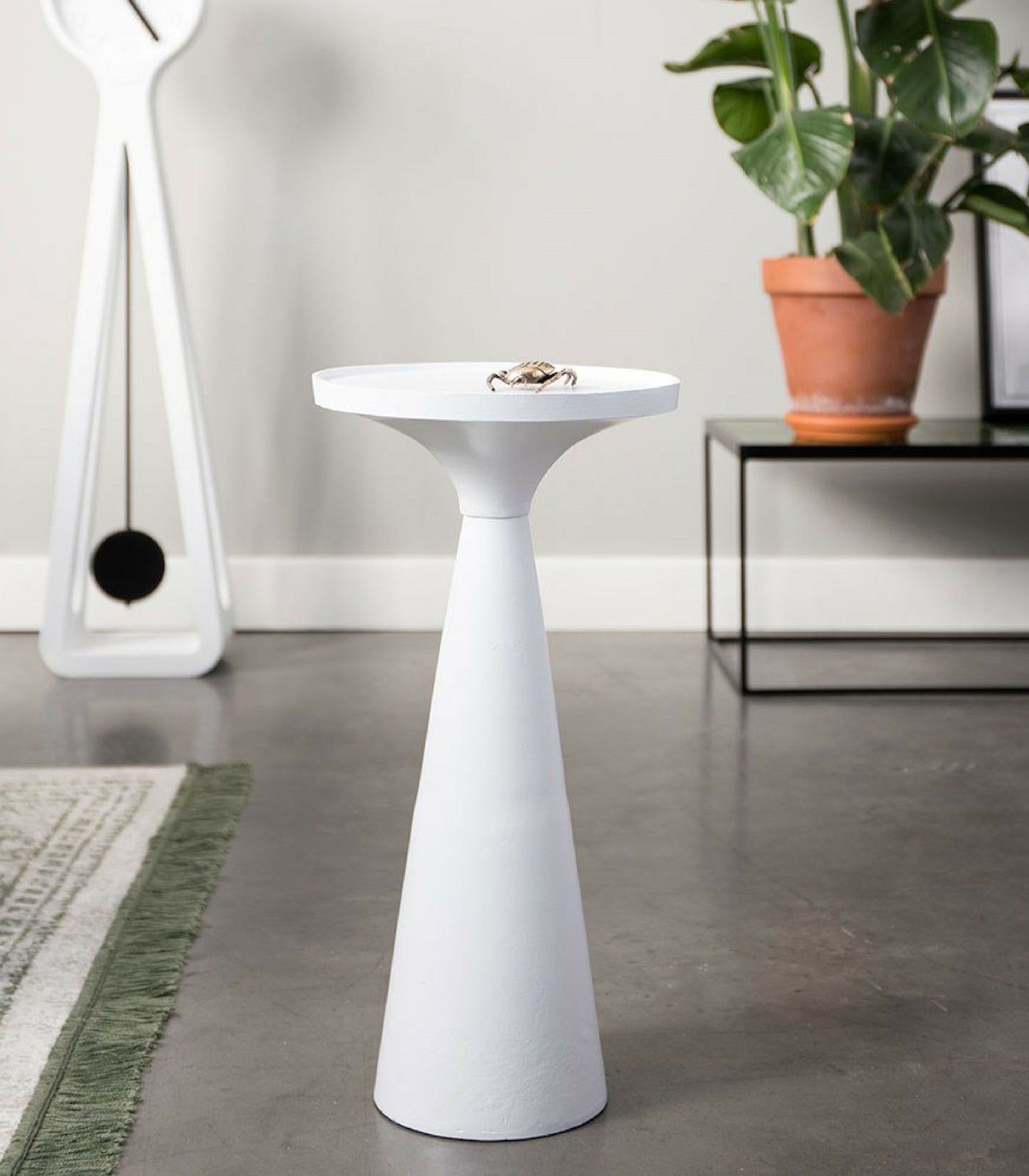 table d'appoint floss - blanc - ø 28 x h 56 cm 6 table d'appoint floss - blanc - ø 28 x h 56 cm – image 6