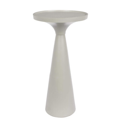 table d'appoint floss - gris - ø 28 x h 56 cm