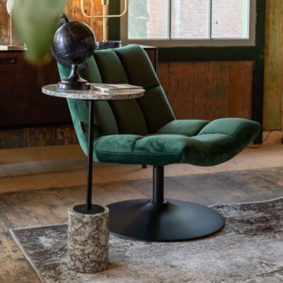 design inspiré : les tables gunnar de dutchbone en marbre et métal