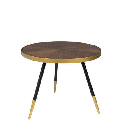 home 56 table basse groove - ø 61 cm