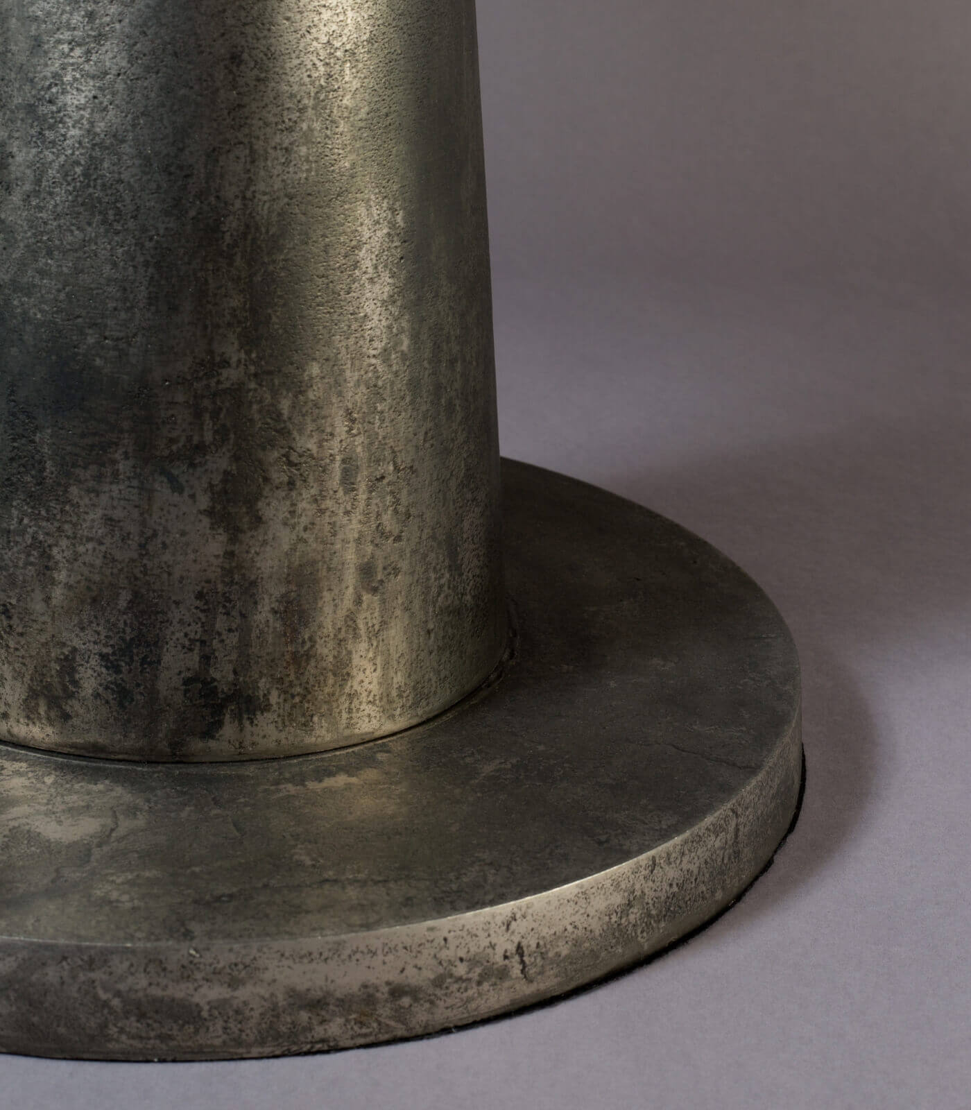 table basse brute nickel - ø 63 cm 4 table basse brute nickel - ø 63 cm – image 4