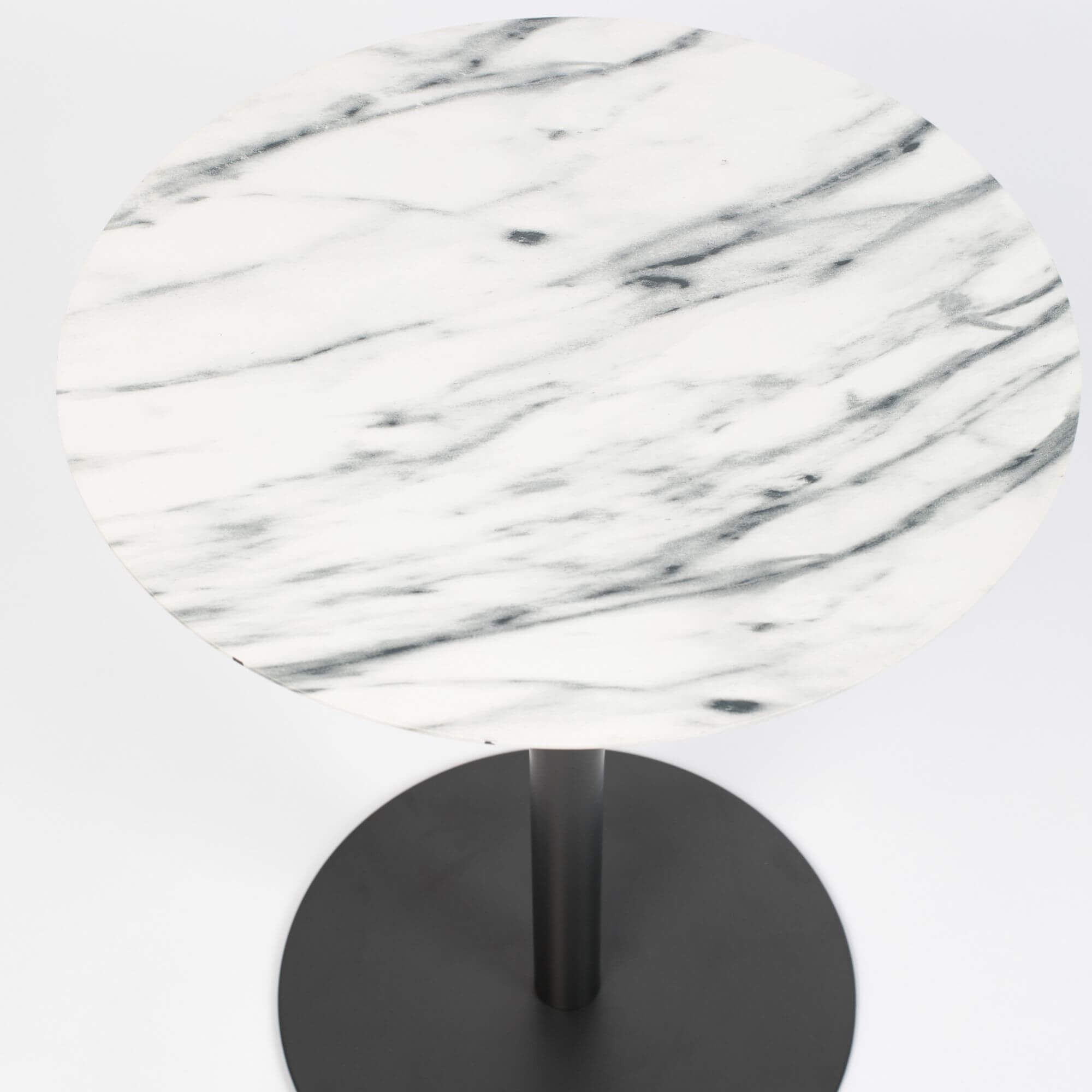 table d’appoint snow effet marbre - rond - ø 35 x h 45 cm 4 table d’appoint snow effet marbre - rond - ø 35 x h 45 cm – image 4