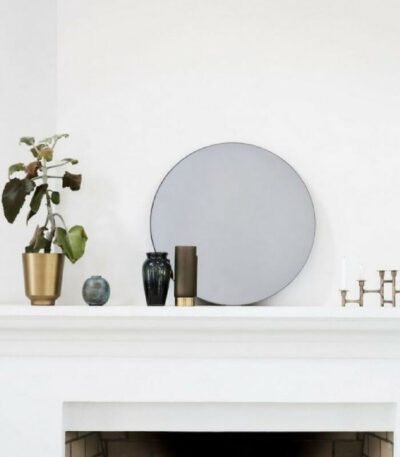 miroir chic ø 50 - silver