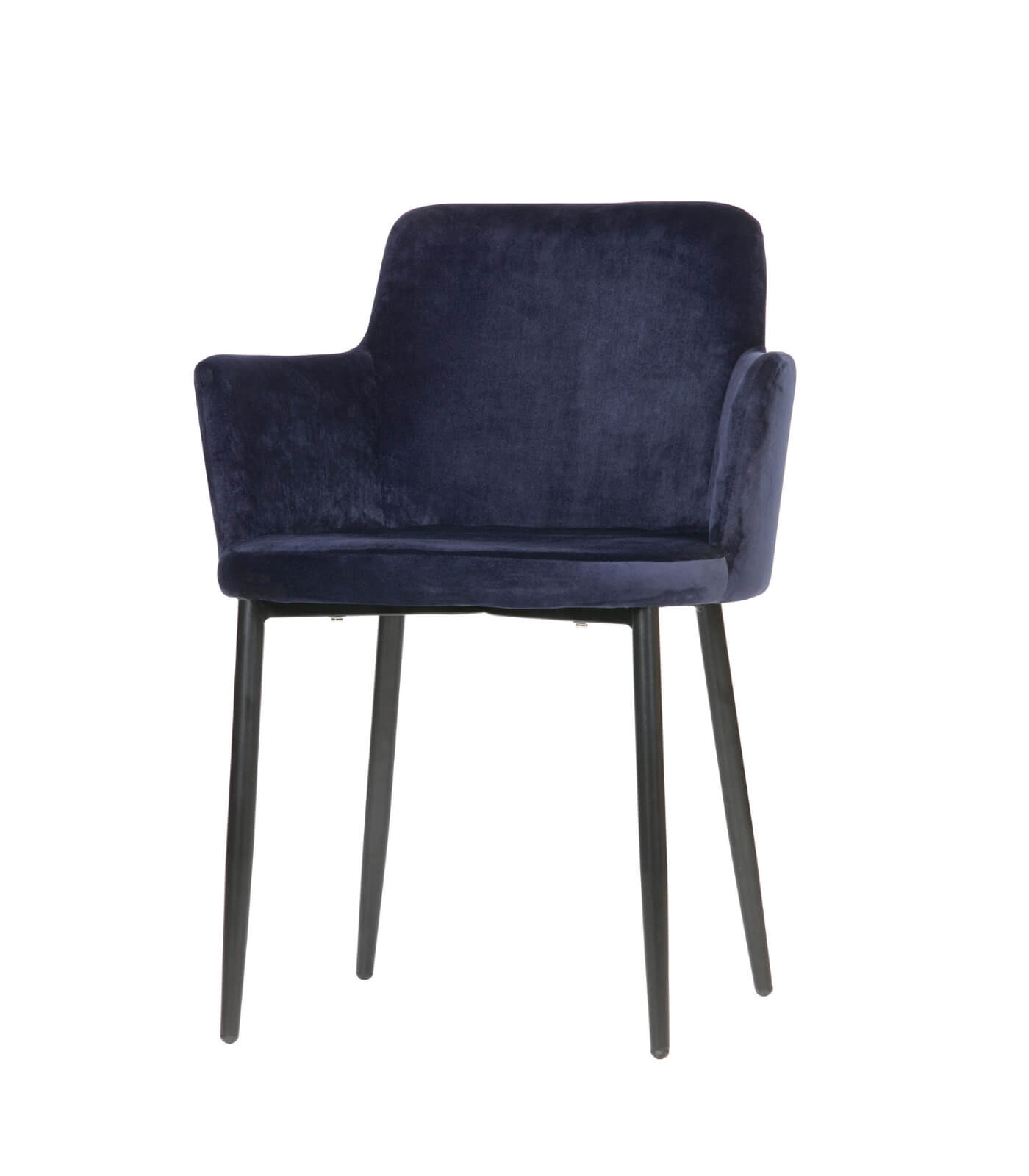 chaise ibiza - bleu/velours 4 chaise ibiza - bleu/velours – image 4