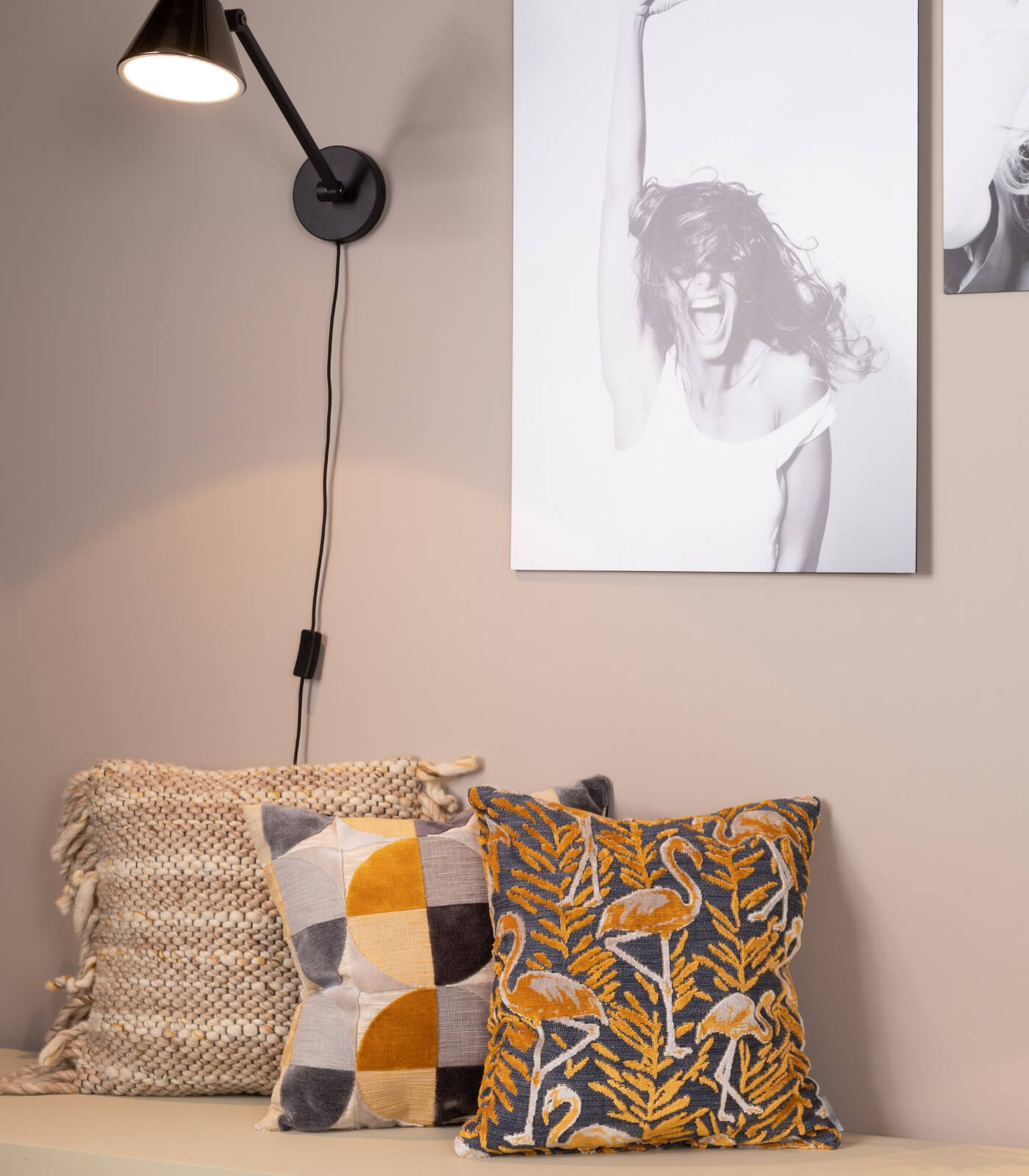 coussin kylie jaune - 45 x 45 cm 2 coussin kylie jaune - 45 x 45 cm – image 2