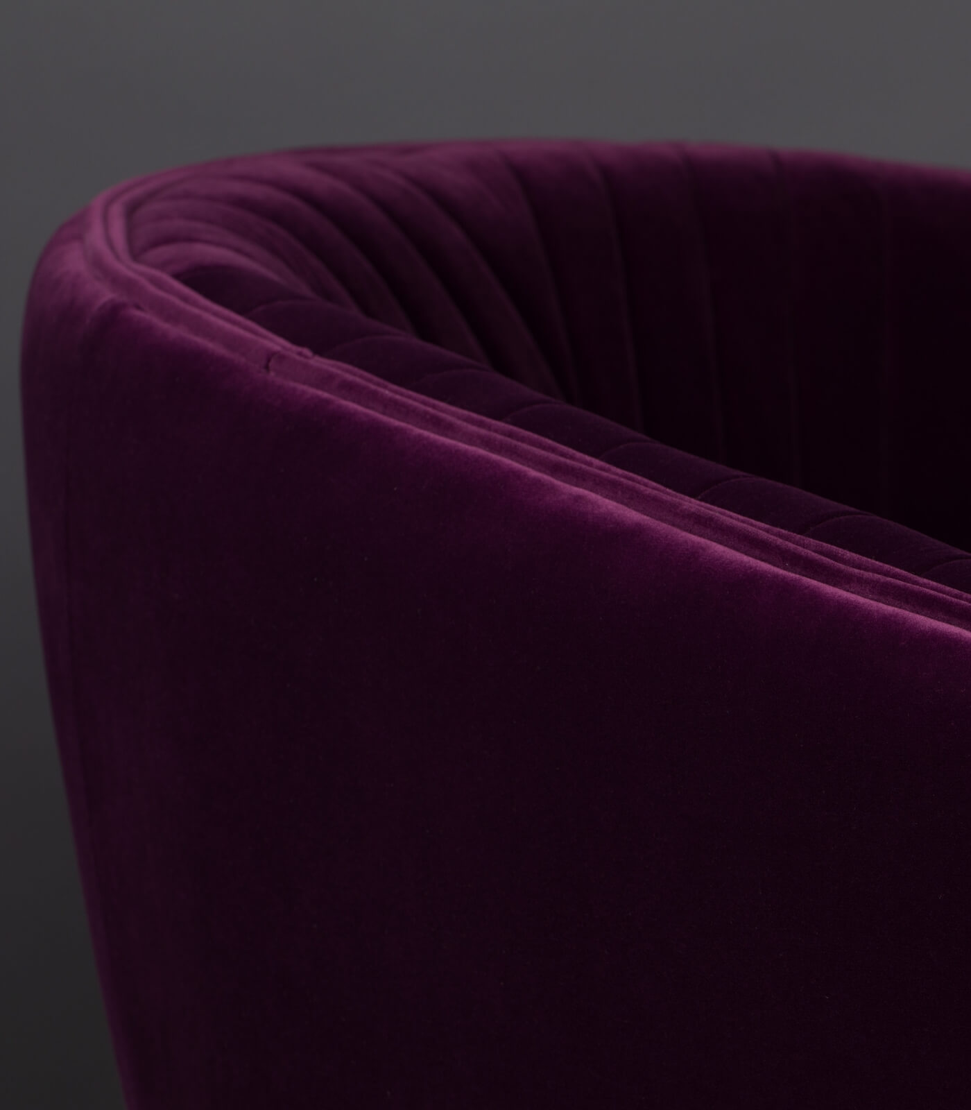 fauteuil lounge dolly - purple (ignifugé) 5 fauteuil lounge dolly - purple (ignifugé) – image 5