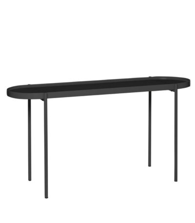 table basse cupid rectangulaire noire - 100 cm