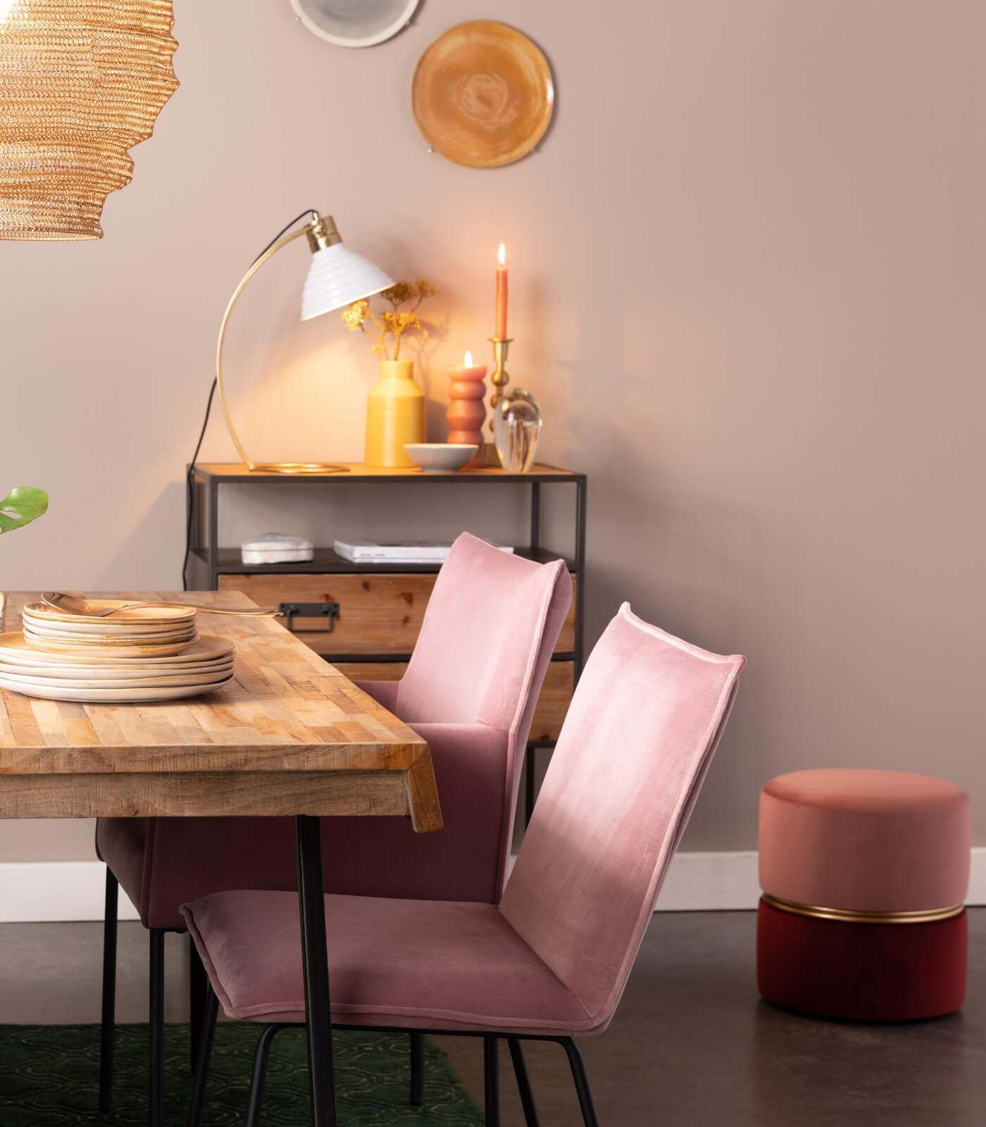 pouf bubbly - candy - ø 35 x h 39 cm 5 pouf bubbly - candy - ø 35 x h 39 cm – image 5