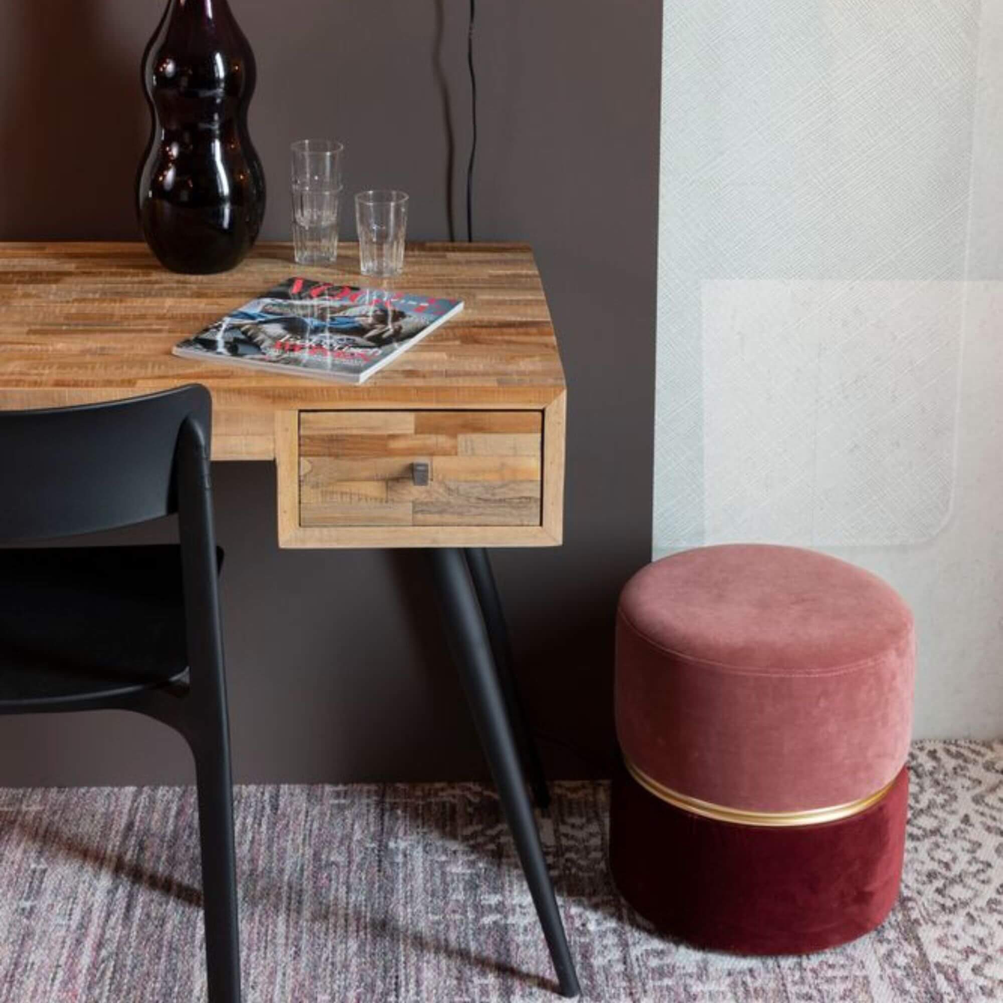 pouf bubbly - candy - ø 35 x h 39 cm 3 pouf bubbly - candy - ø 35 x h 39 cm – image 3