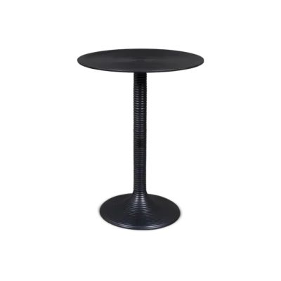 table d'appoint hypnotising alu noir
