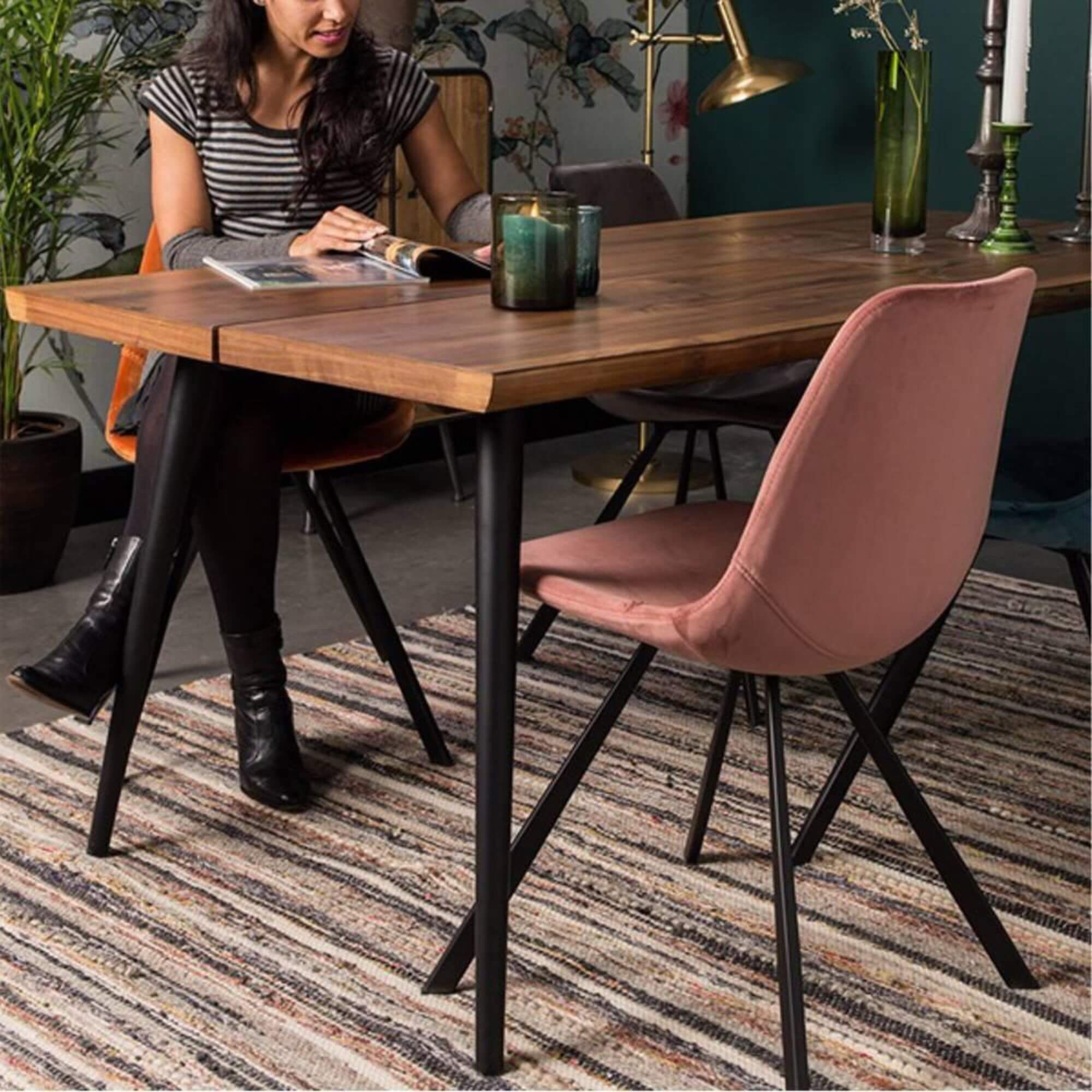 table à manger kubu - 160 cm 7 table à manger kubu - 160 cm – image 7