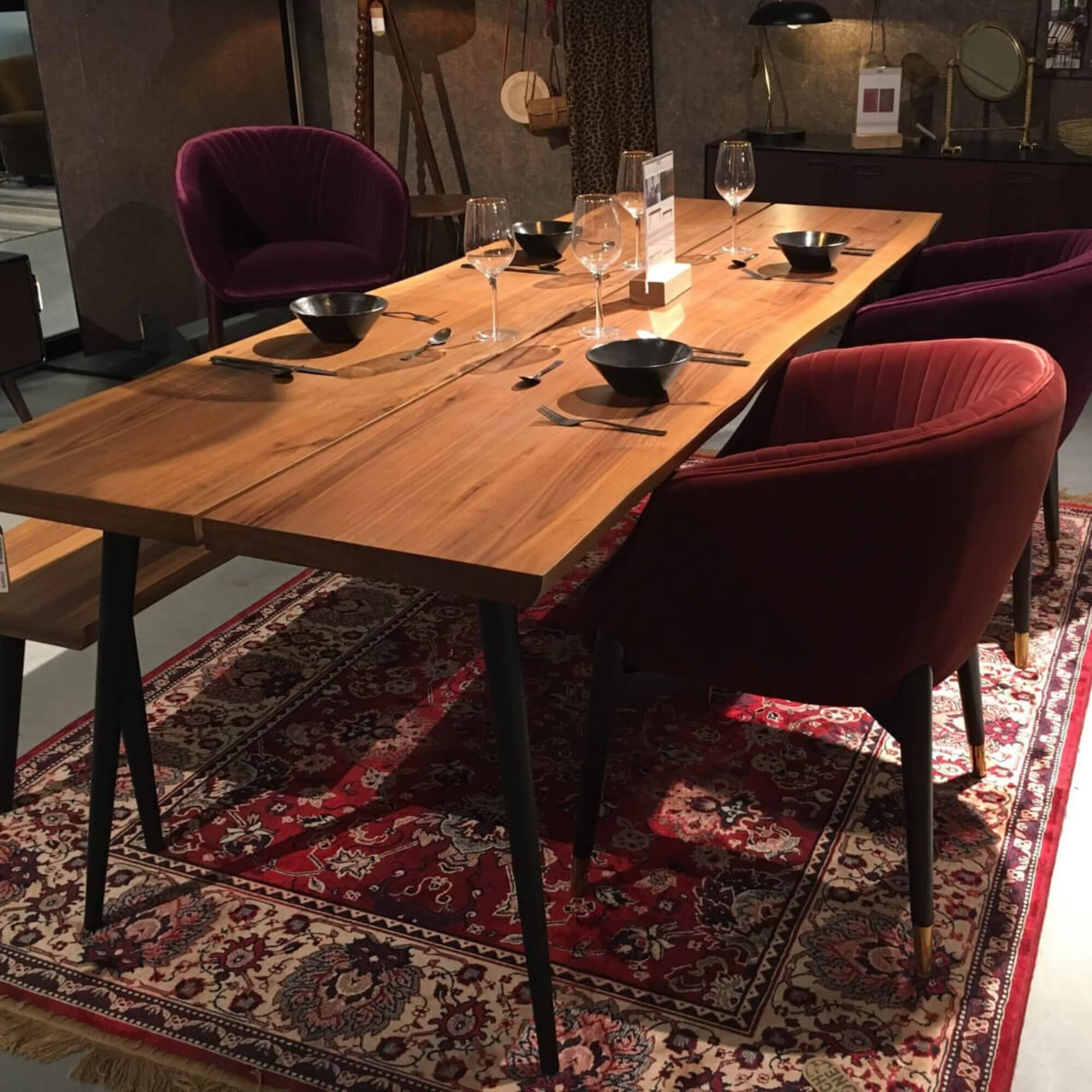 table à manger kubu - 160 cm 14 table à manger kubu - 160 cm – image 14