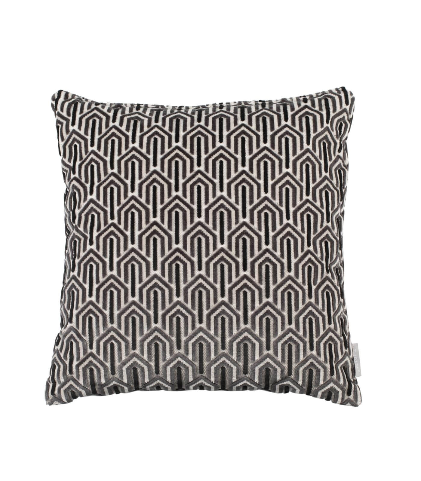 coussin beverly - gris - 45 x 45 cm 1 coussin beverly - gris - 45 x 45 cm