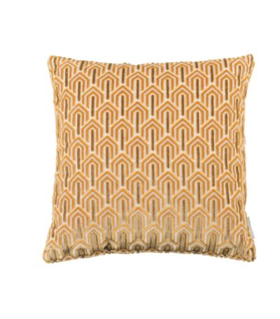 home 88 coussin beverly - moutarde