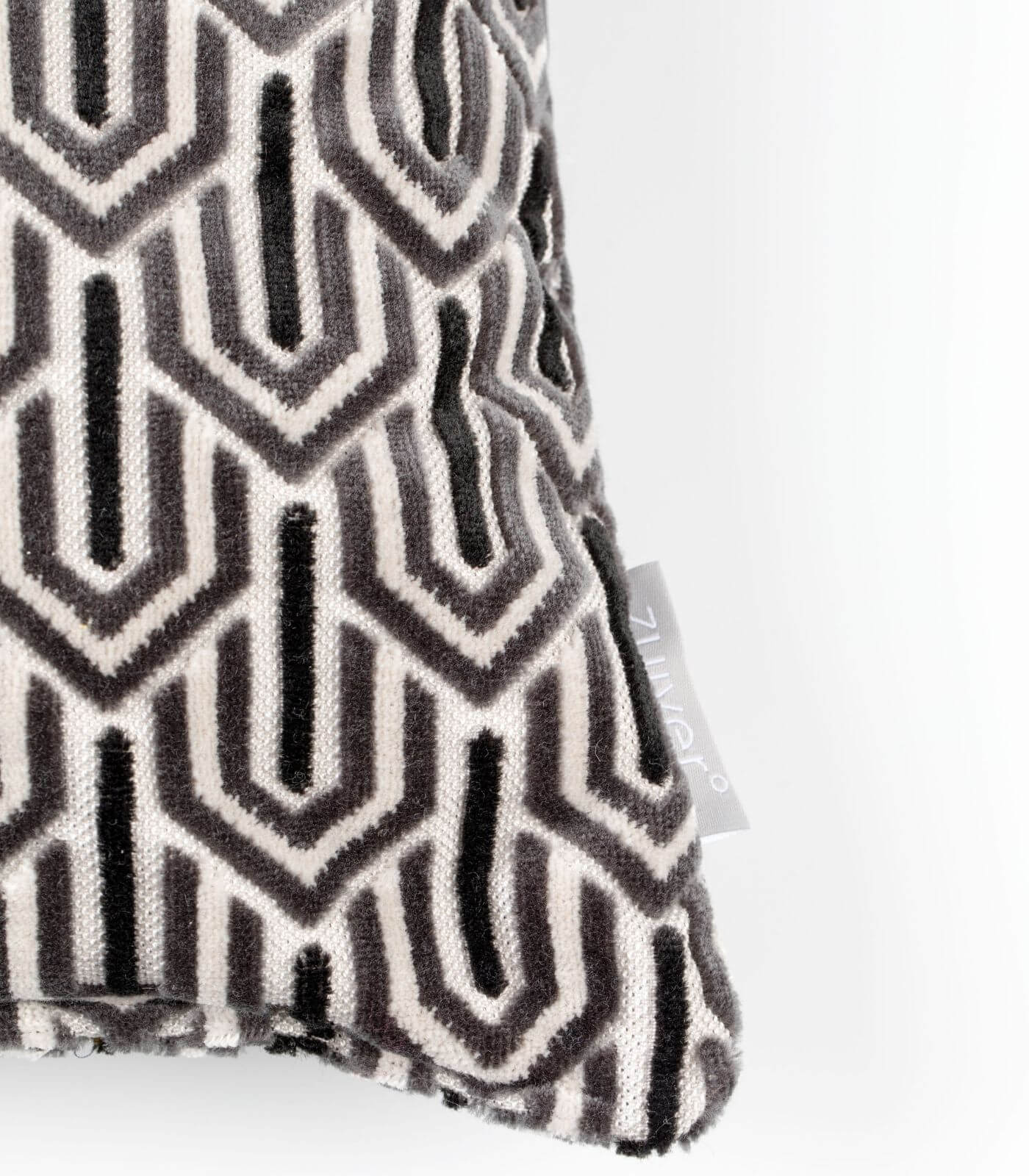 coussin beverly - gris - 45 x 45 cm 6 coussin beverly - gris - 45 x 45 cm – image 6