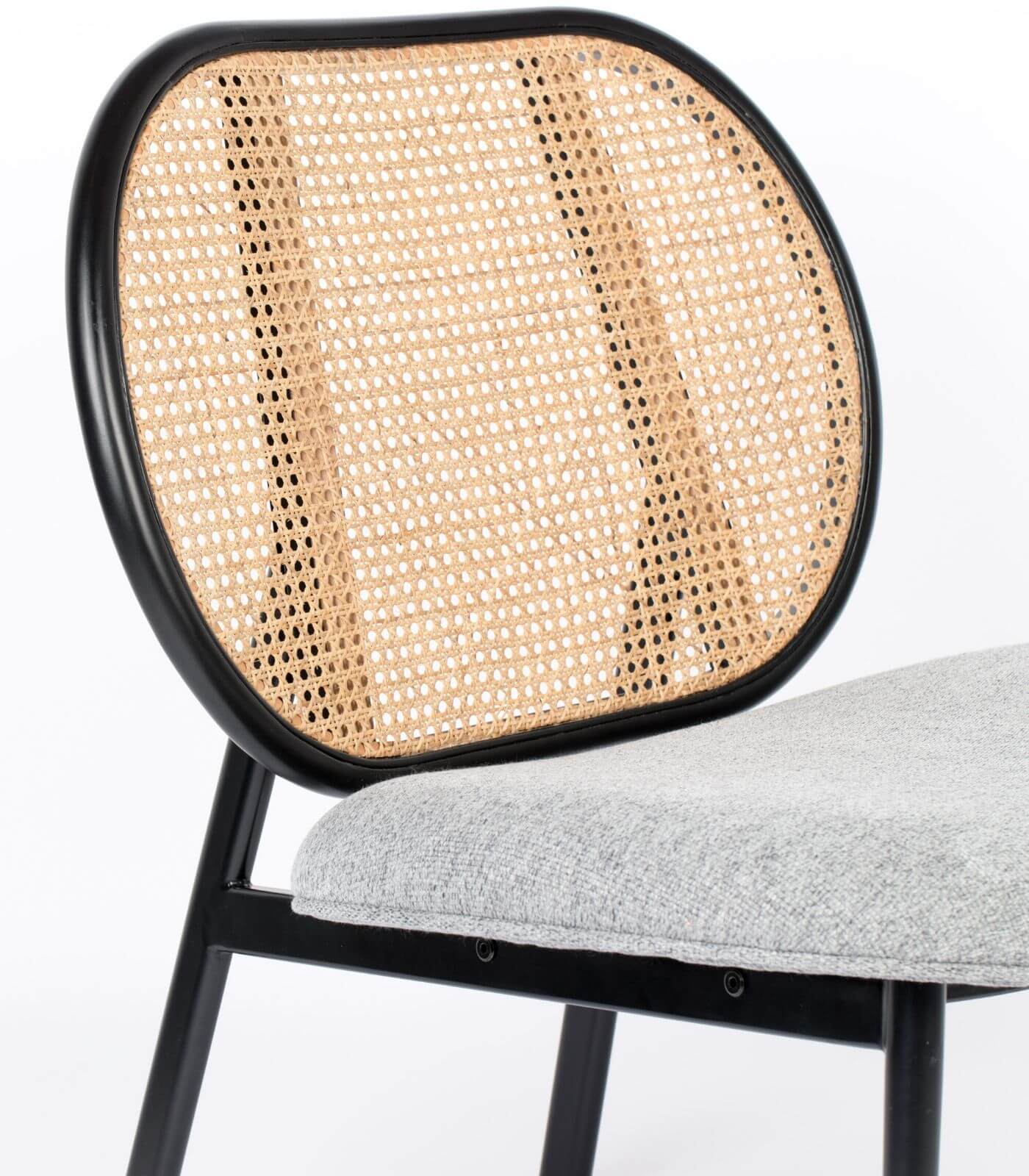 fauteuil lounge spike - cannage/gris 12 fauteuil lounge spike - cannage/gris – image 12