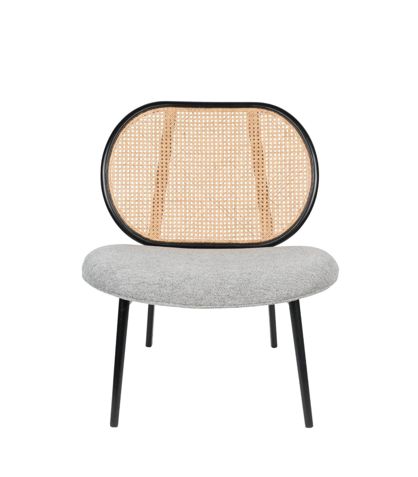 fauteuil lounge spike - cannage/gris 15 fauteuil lounge spike - cannage/gris – image 15