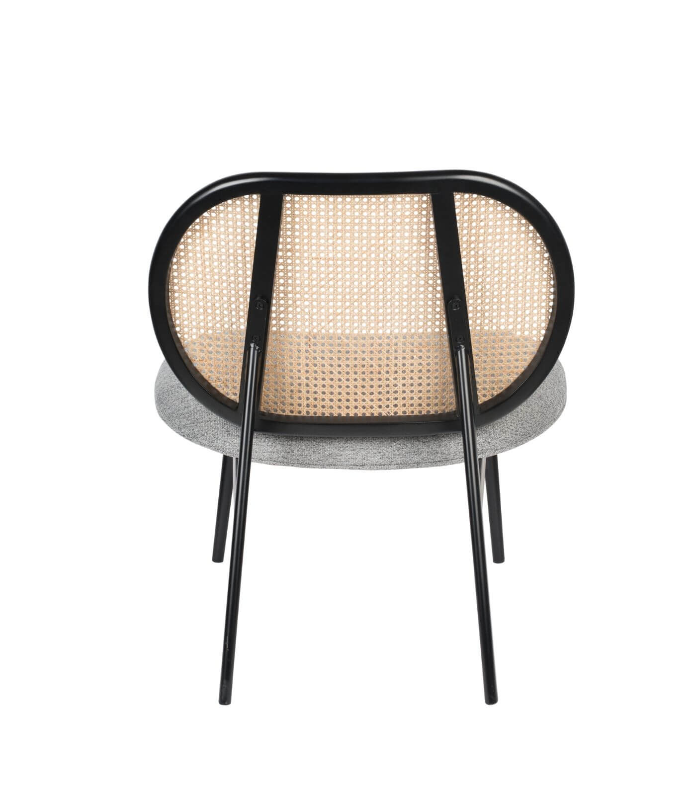 fauteuil lounge spike - cannage/gris 11 fauteuil lounge spike - cannage/gris – image 11