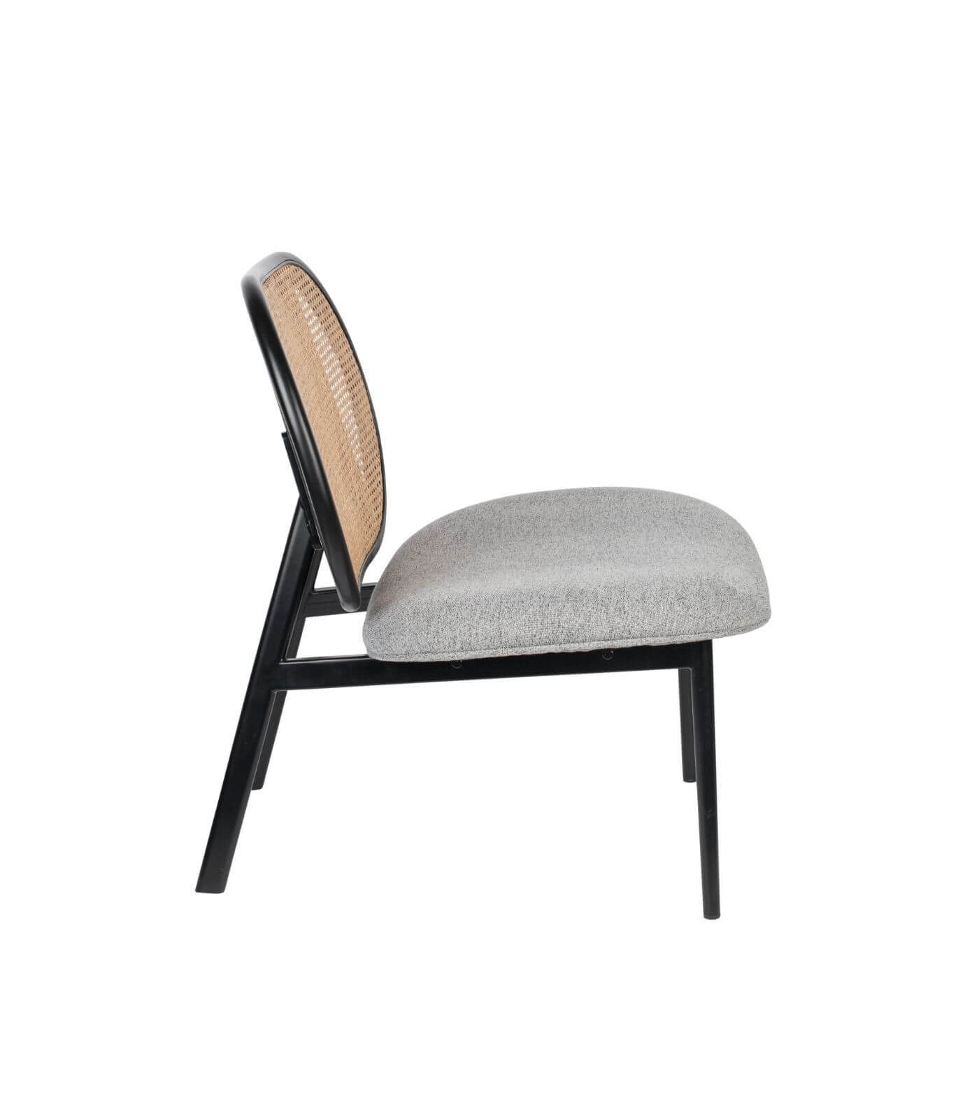 fauteuil lounge spike - cannage/gris 16 fauteuil lounge spike - cannage/gris – image 16