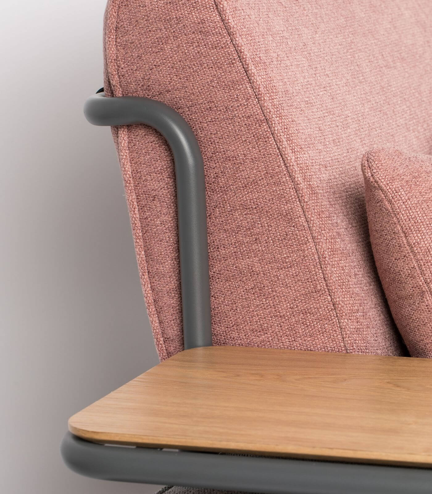 canapé/daybed star saumon/gris - l 185 cm 8 canapé/daybed star saumon/gris - l 185 cm – image 8