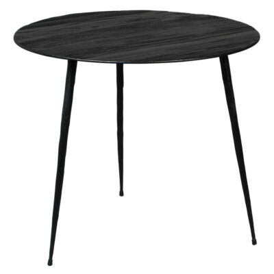 home 65 table d'appoint pepper - noir ø 40 x h 35 cm