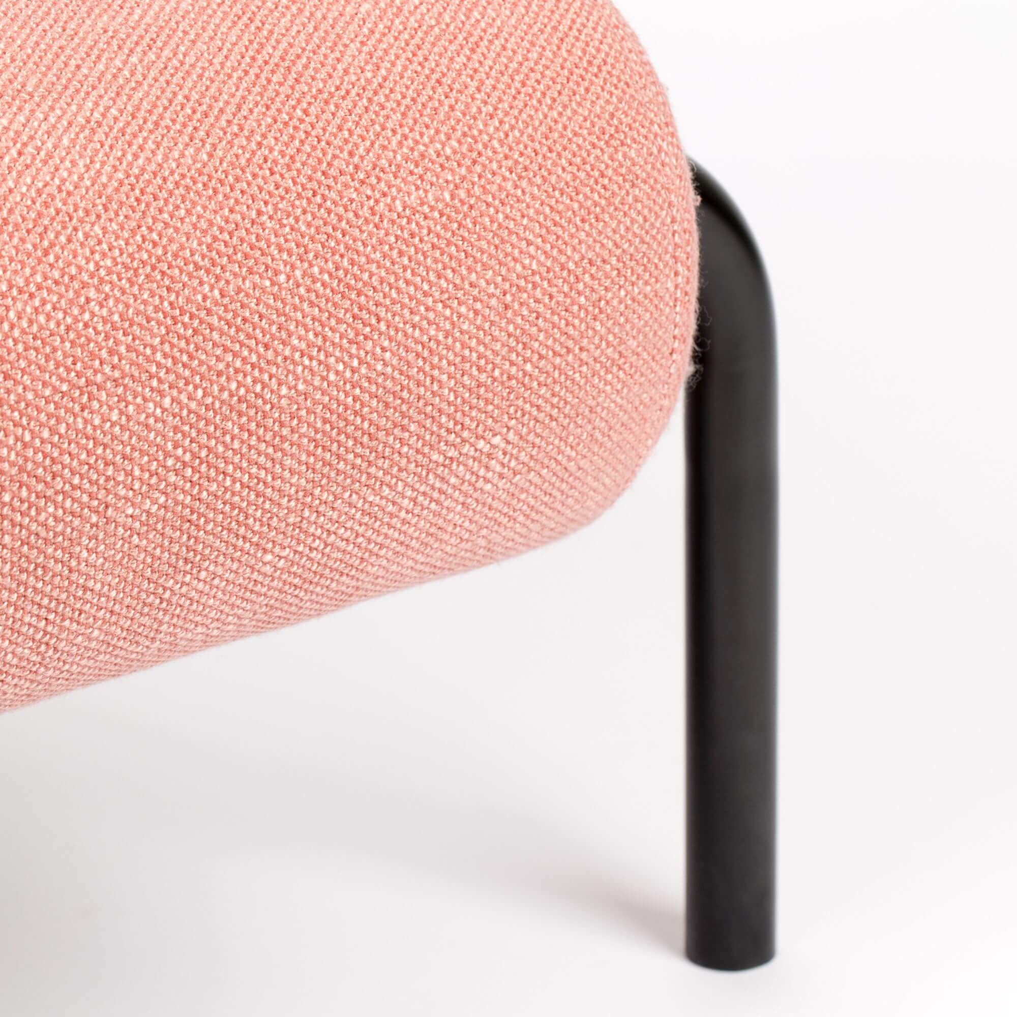 fauteuil lounge lekima - saumon 11 fauteuil lounge lekima - saumon – image 11