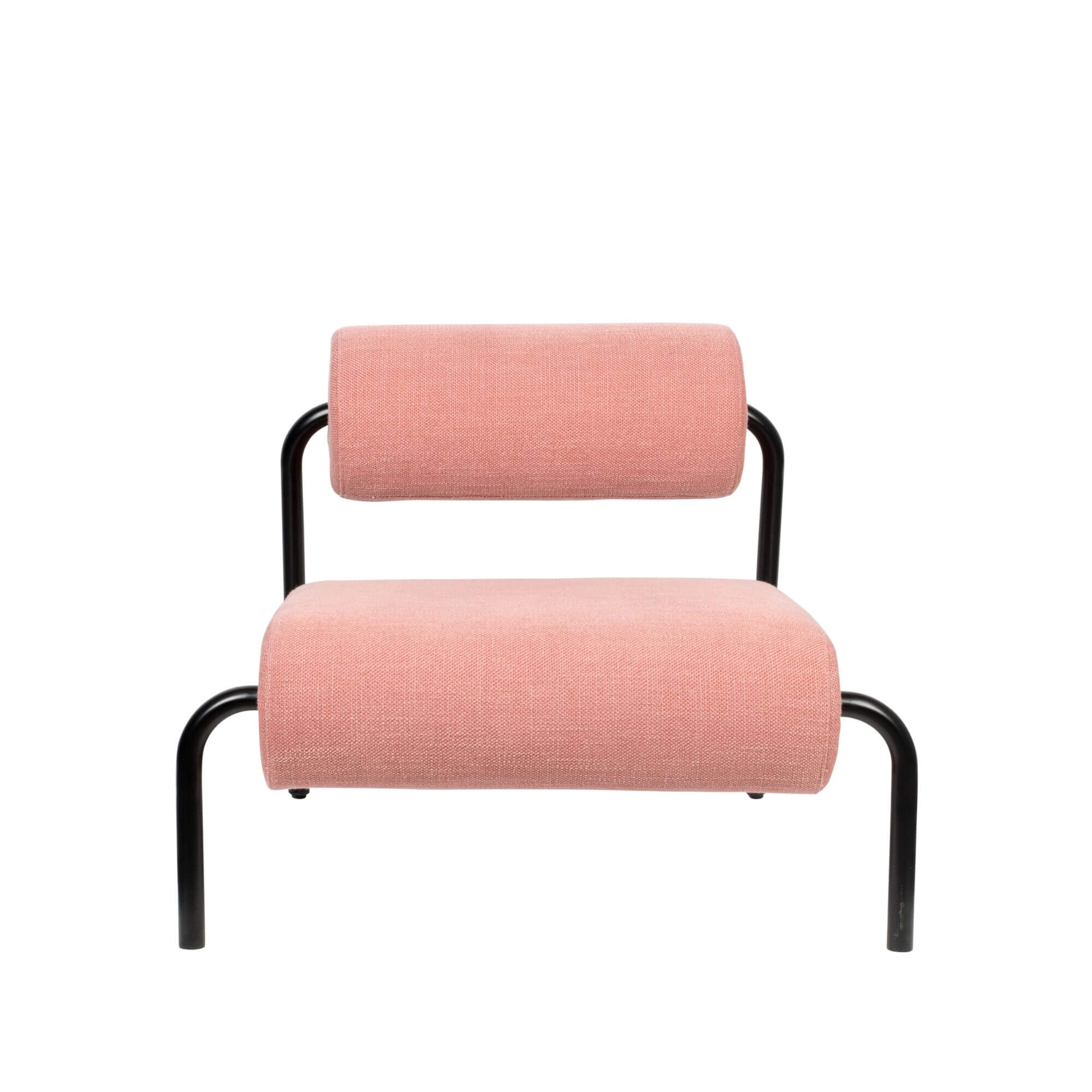 fauteuil lounge lekima - saumon 8 fauteuil lounge lekima - saumon – image 8