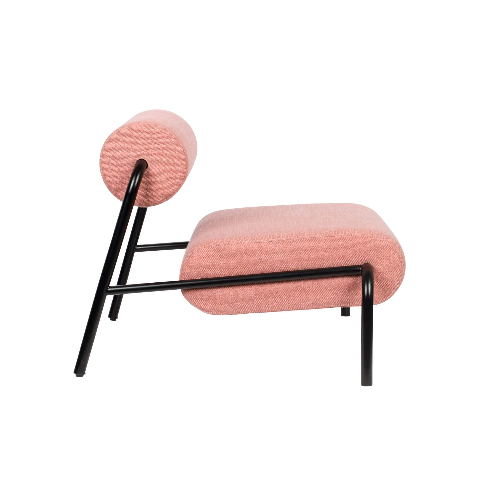 fauteuil lounge lekima - saumon 6 fauteuil lounge lekima - saumon – image 6