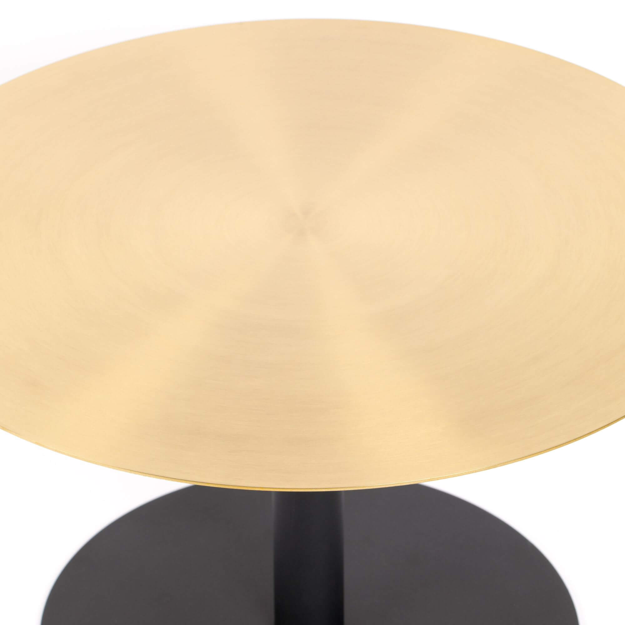 table basse snow - doré brossé - ø 60 x h 35 cm 5 table basse snow - doré brossé - ø 60 x h 35 cm – image 5