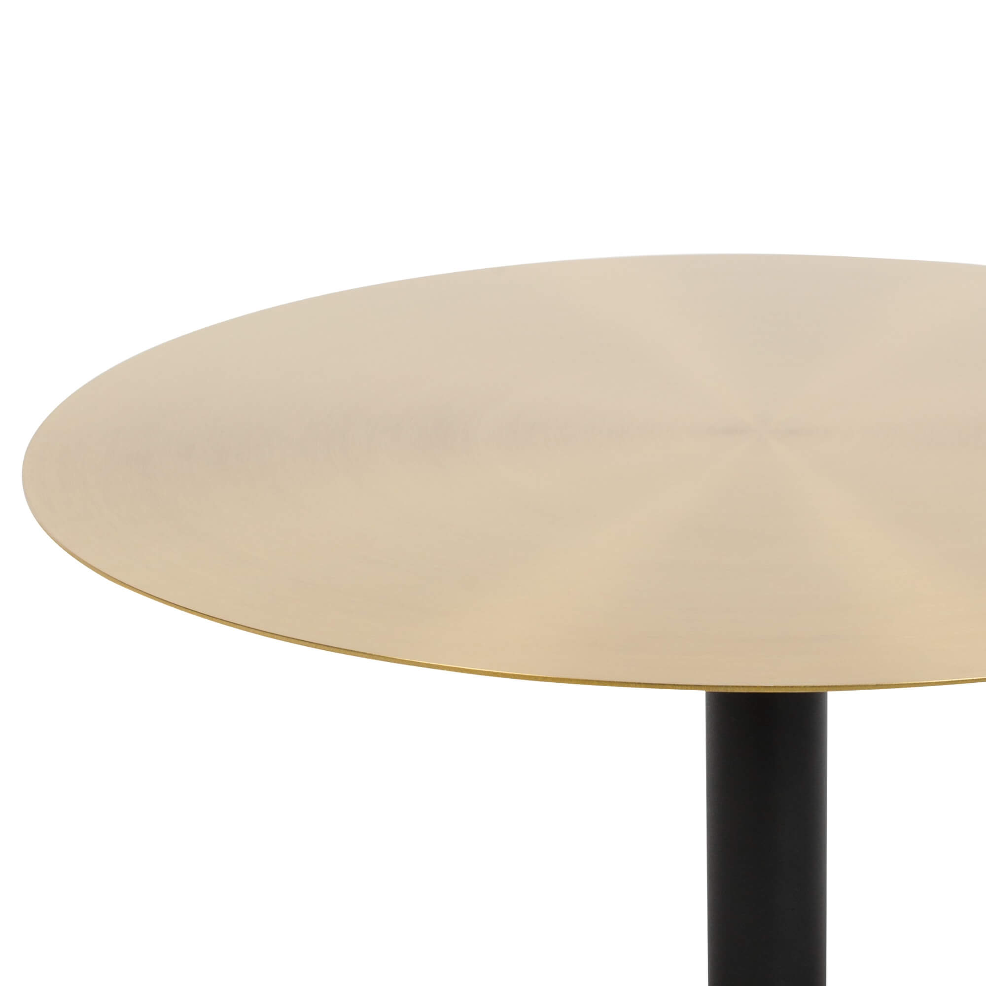 table basse snow - doré brossé - ø 60 x h 35 cm 4 table basse snow - doré brossé - ø 60 x h 35 cm – image 4