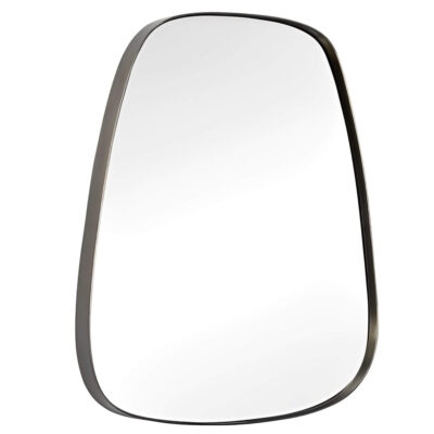 home 68 miroir trapèze - silver - l 42 x h 48 cm